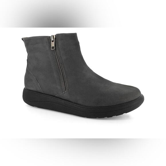 Strive Bamford II Leather Ankle Boots Dark Grey Size EU 37 US 6 New in Box NIB - Picture 2 of 9